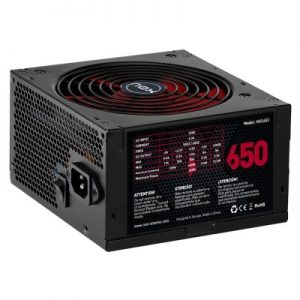 Fuente Alimentación 650W Nox NX PFC Activo 87+ 14cm ATX