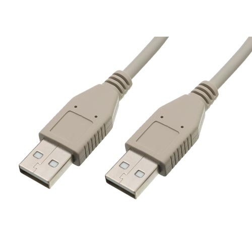Cable USB Nano Cable USB 2.0 A/M - USB 2.0 A/M 1.0M BEIGE