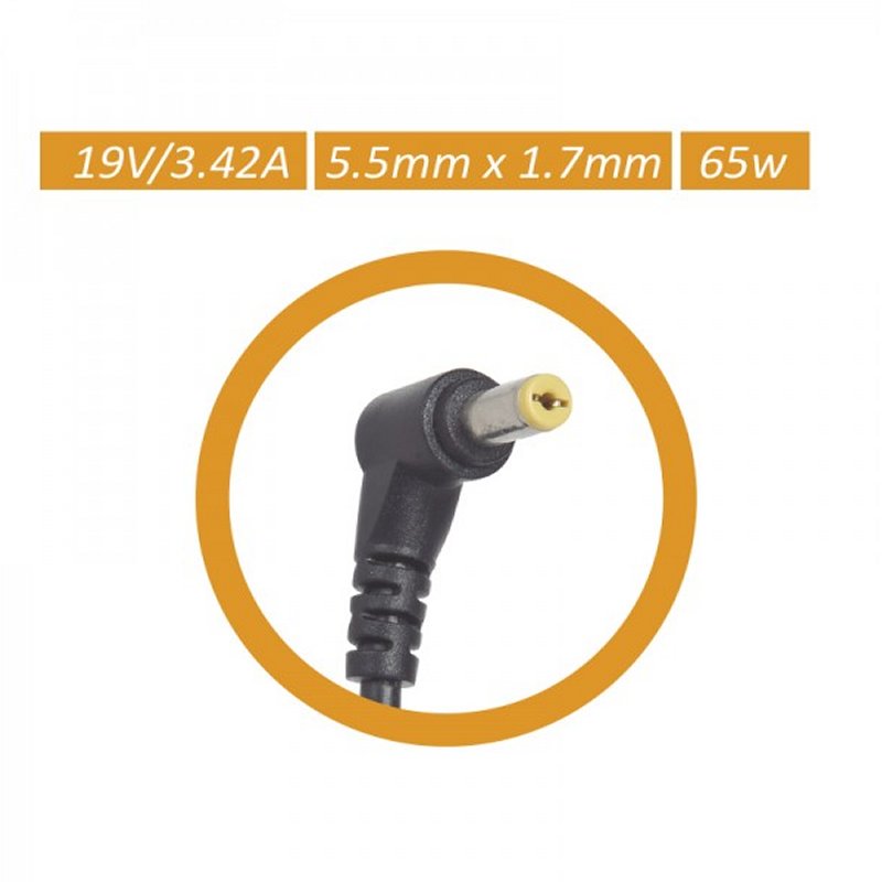approx APPA03 Adaptador 65w ACER 5.5*1.7mm - Imagen 2