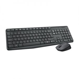 Logitech Teclado y ratón Inalámbrico MK235 Gris