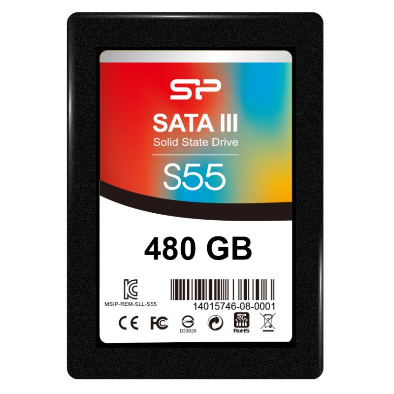 Silicon Power S55 SSD 480GB 2.5" 7mm Sata3 - Imagen 2