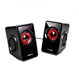Tacens Mars Gaming Altavoces 2.0 MS1 negro/rojo