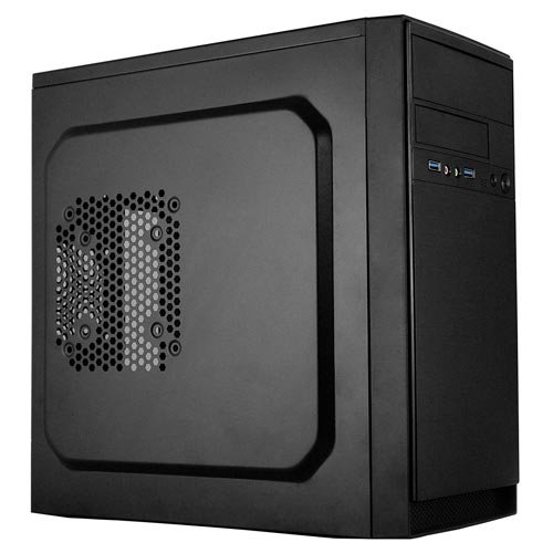 Caja Minitorre/Micro-ATX Coolbox M500 500W USB 3.0 Negra - Imagen 2