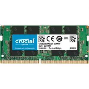 Memoria Crucial SODIMM DDR4 8GB 2400MHZ CL17 SR