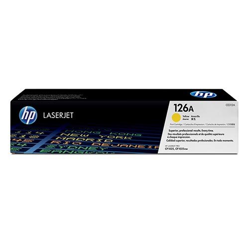 Toner HP CE312A Nº126A Amarillo 1.000PAG