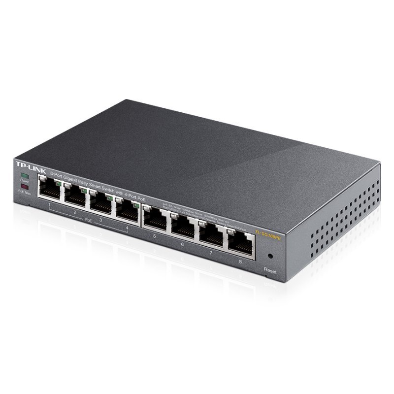 TP-LINK TL-SG108PE Switch 8xGB 4xGB PoE - Imagen 2