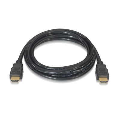 CABLE HDMI V2.0 4K@60Hz 18Gbps, A/M-A/M NEGRO 3m.