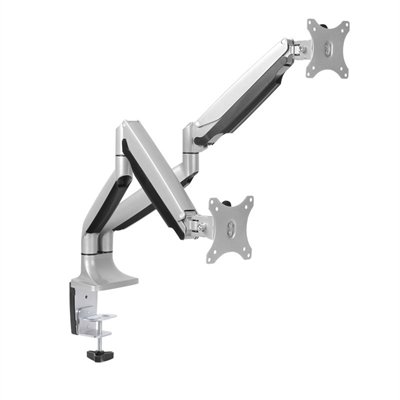 TooQ Soporte mesa incli/gira 2 brazos 13" a 32"