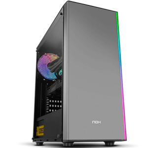 Caja Nox Infinity OMEGA RGB Negra