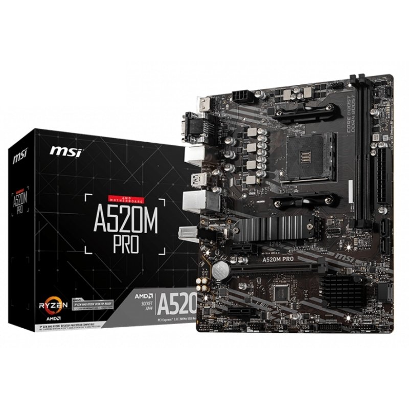 MSI Base A520M PRO mATX AM4