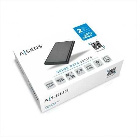 Caja Externa 2.5" Aisens ASE-2525B/ USB 3.1/ Sin tornillos - Imagen 4