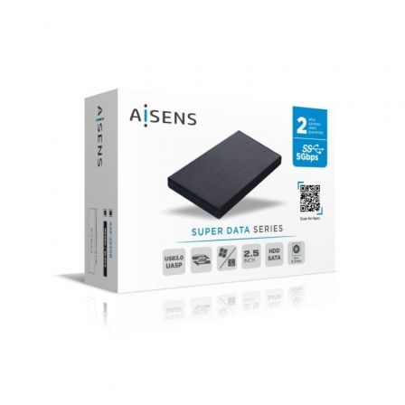 Caja Externa 2.5" Aisens ASE-2530B/ USB 3.1 - Imagen 4