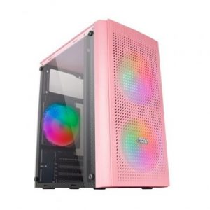 Mars Gaming caja MICRO-ATX MC300P PINK