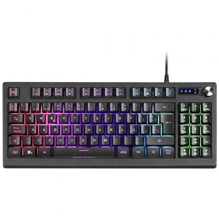 Mars Gaming Teclado MKREVO BLACK RGB H-MECHANICAL
