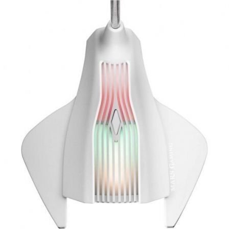 Mars Gaming Microfono Gaming RGB WIN/MAC/PS4 Blanc - Imagen 4