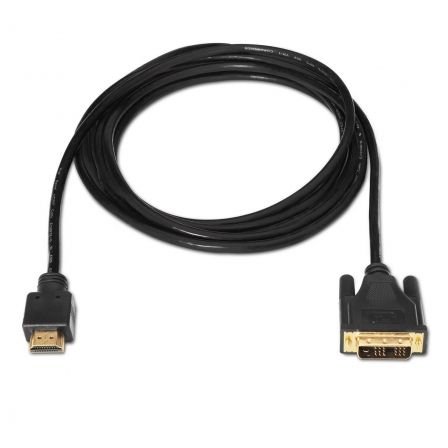 Cable DVI Macho - HDMI Macho/ 1.8m/ Negro - Aisens A117-0090 - Imagen 2