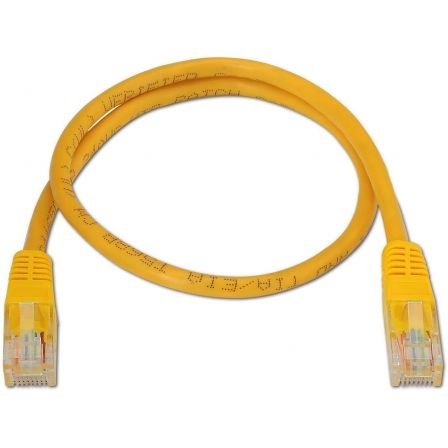 Cable de Red RJ45 UTP Aisens A135-0256 Cat.6/ 3m/ Amarillo - Imagen 2