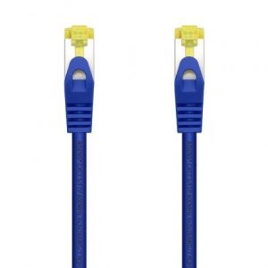 Cable de Red RJ45 SFTP Aisens A146-0476 Cat.7/ 25cm/ Azul