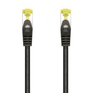 Cable de Red RJ45 SFTP Aisens A146-0484 Cat.7/ 25cm/ Negro