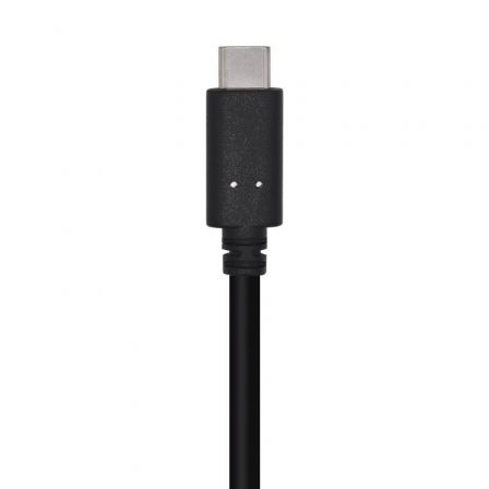 Cable USB 3.1 Aisens A107-0449/ USB Tipo-C Macho - USB Macho/ 0.5m/ Negro - Imagen 2