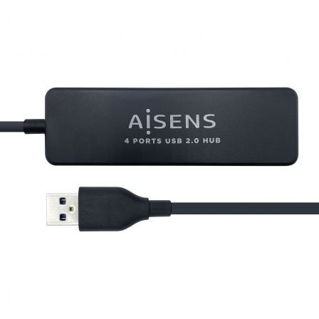 Hub USB 2.0 Aisens A104-0402/ 4 Puertos USB - Imagen 2