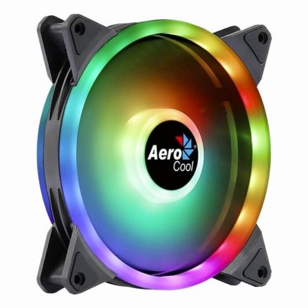 Aerocool Ventilador DUO14 argb fan, 14cm DR - Imagen 2