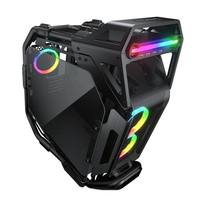 Cougar Caja Semitorre CRATUS Negra