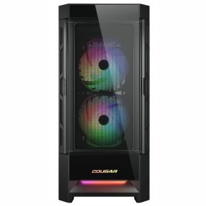 Cougar Caja Semitorre Duoface Rgb Negra