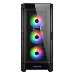Cougar Caja Semitorre Duoface PRO Rgb Negra