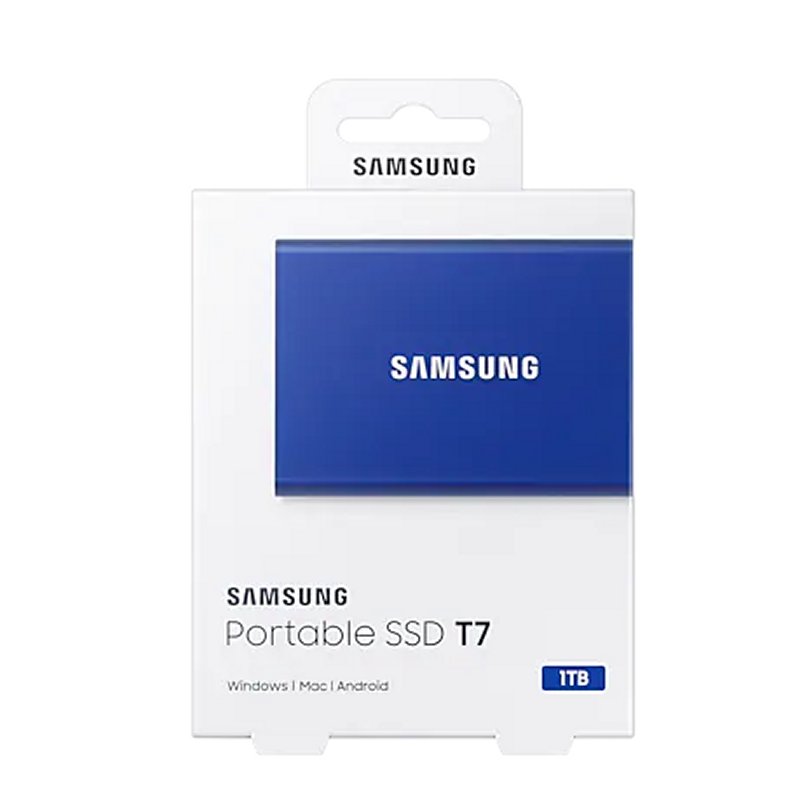 Samsung T7 SSD Externo 1TB NVMe USB 3.2 Azul - Imagen 4