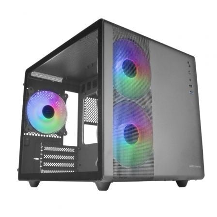 Caja Gaming Minitorre Mars Gaming MC-400 Negra