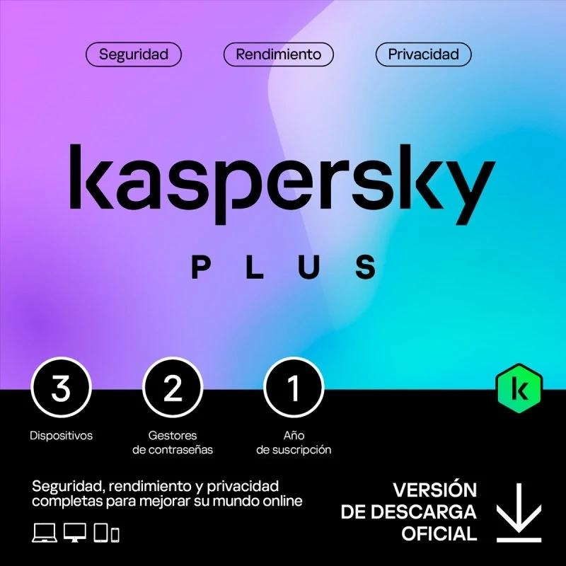 Kaspersky Plus 3L/1A ( Licencia electrónica )