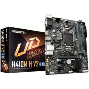 GIGABYTE H410M H V2 (REV.1.0) INTEL1200 2DDR4 HDMI PCIE3.0 4SATA3 USB3.2 MATX
