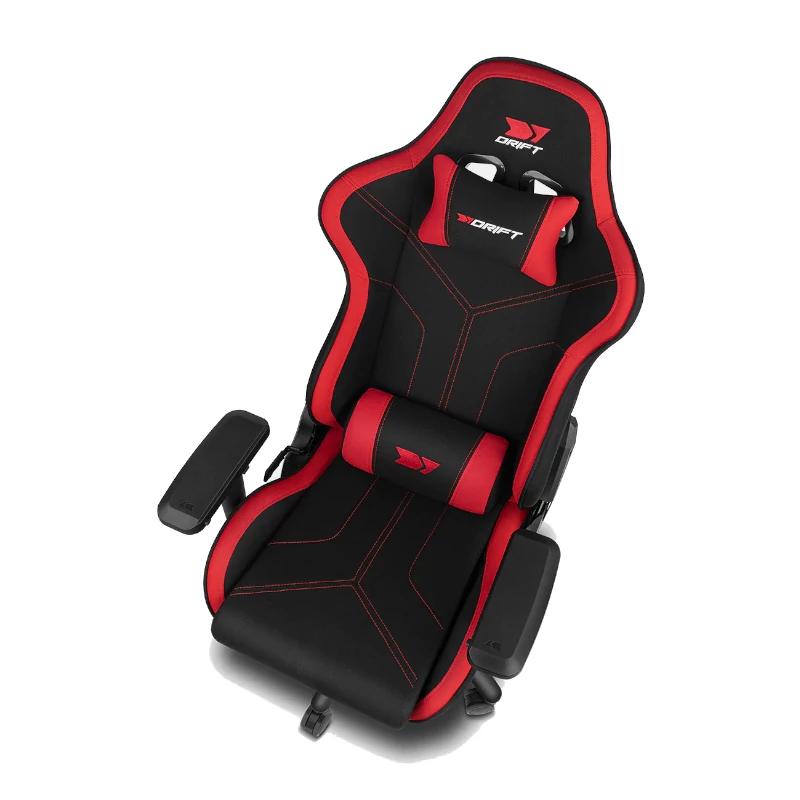 DRIFT Silla Gaming DR110 Negra/Rojo - Imagen 2