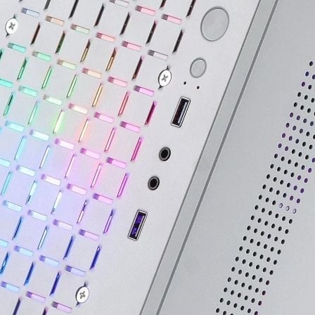 Caja Gaming Minitorre Mars Gaming MC-CORE/ Blanca - Imagen 4