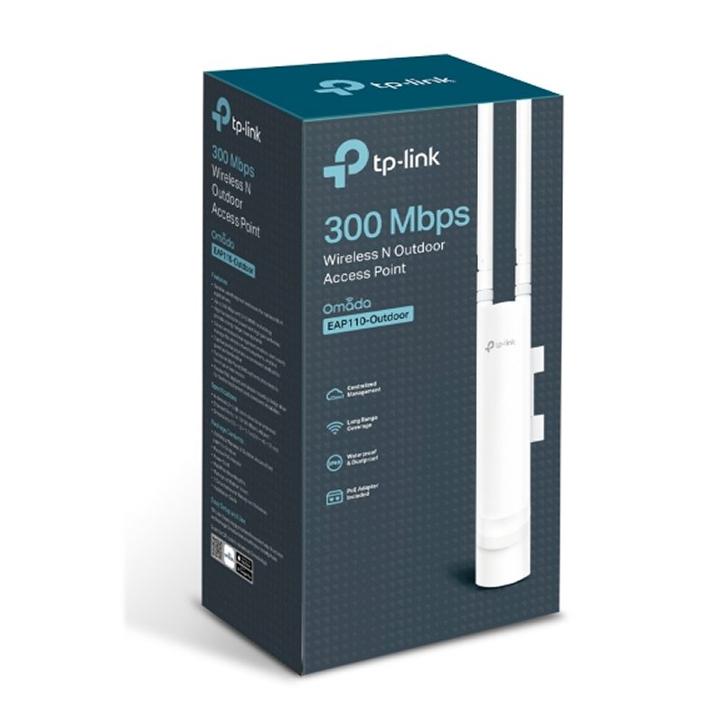 TP-LINK EAP110-Outdoor Punto Acceso N300 PoE - Imagen 4