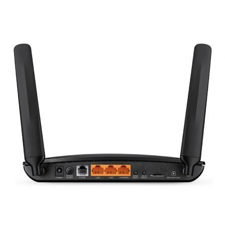 Router Inalámbrico 4G TP-Link TL-MR6500V 300Mbps/ 2.4GHz/ 2 Antenas/ WiFi 802.11b/g/n - Imagen 3