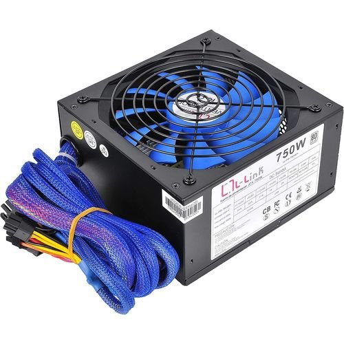 750W L-LINK PFC-ACTIVO 80+ 4SATA 14CM ATX - Imagen 3