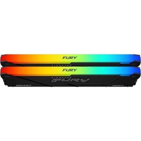 Kingston FURY Beast RGB 2 x 16GB/ DDR4/ 3200MHz/ 1.35V/ CL16/ DIMM - Imagen 2