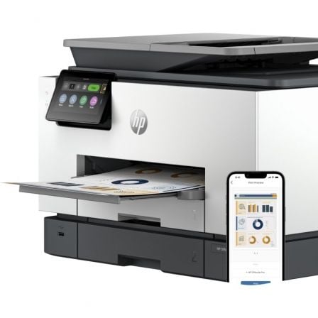 Multifunción HP Officejet Pro 9130b WiFi/ Fax/ Dúplex/ ADF/ Blanca - Imagen 2