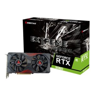 VGA BIOSTAR GEFORCE RTX3060 12GB GDDR6 3DP 1.4a HDMI 192bits CUDA 2584