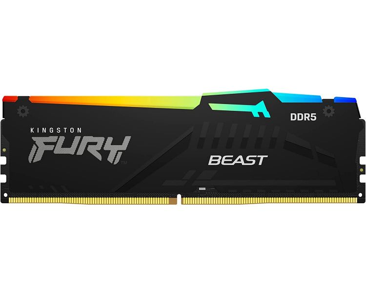 DDR5 16 GB 5200 Mhz. FURY BEAST RGB KINGSTON