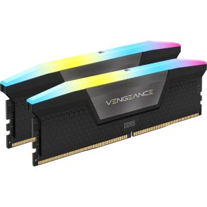 DDR5 32 GB(2X16KIT) 5600 VENGEANCE RGB BLACK CORSAIR