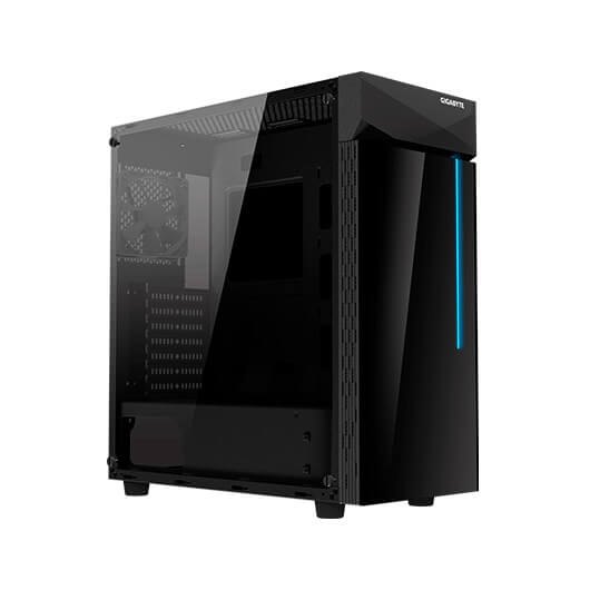 GIGABYTE C200 GLASS NEGRO