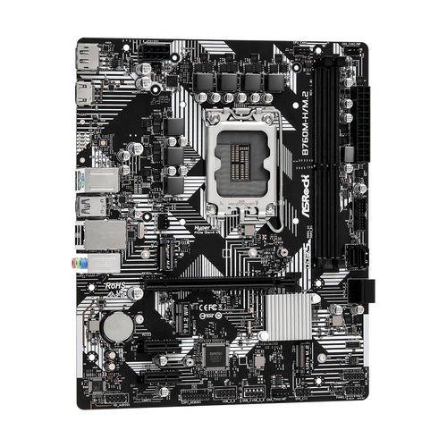 ASROCK B760M-HDV/M.2 INTEL1700 2DDR5 HDMI PCIE4.0 4SATA3 USB3.2 MATX - Imagen 4