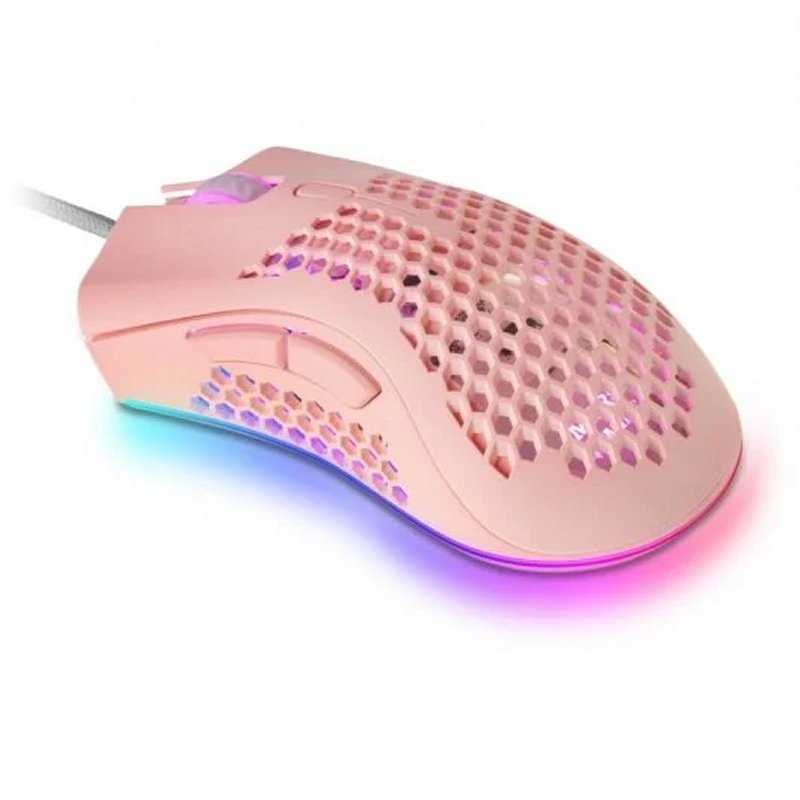 Mas Gaming Ratón MMEX 32000DPI 75G RGB PINK - Imagen 2