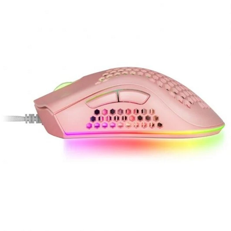 Mas Gaming Ratón MMEX 32000DPI 75G RGB PINK - Imagen 3
