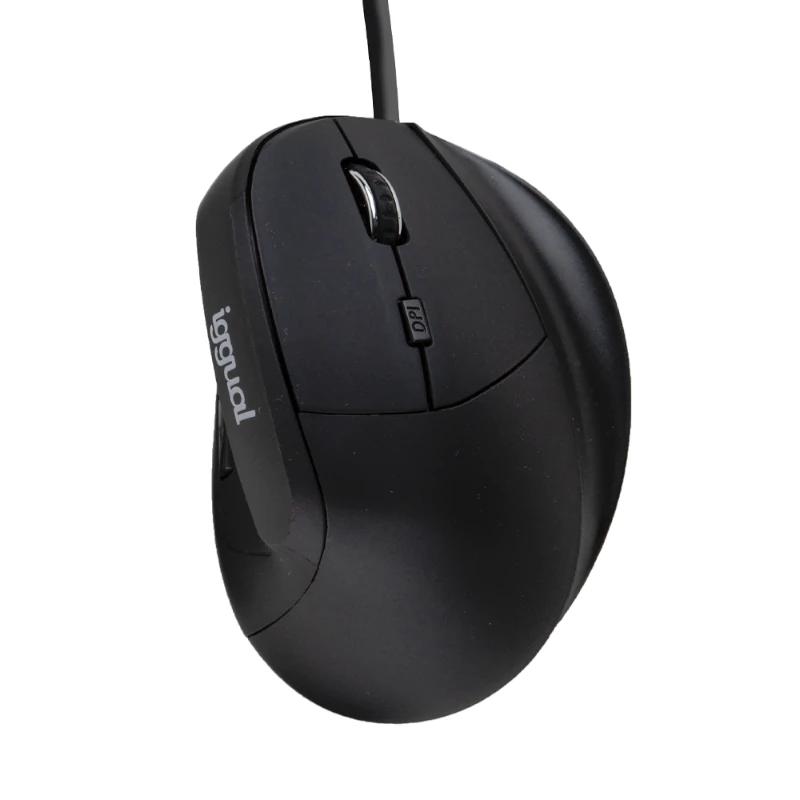 iggual Ratón ergonómico vertical USB ERGO-V - Imagen 3