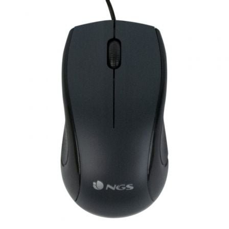 MOUSE NGS BLACK MIST OPTICO CON CABLE