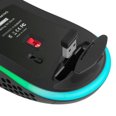 MARS GAMING Raton Inalámbrico MMW3 79G Black - Imagen 4